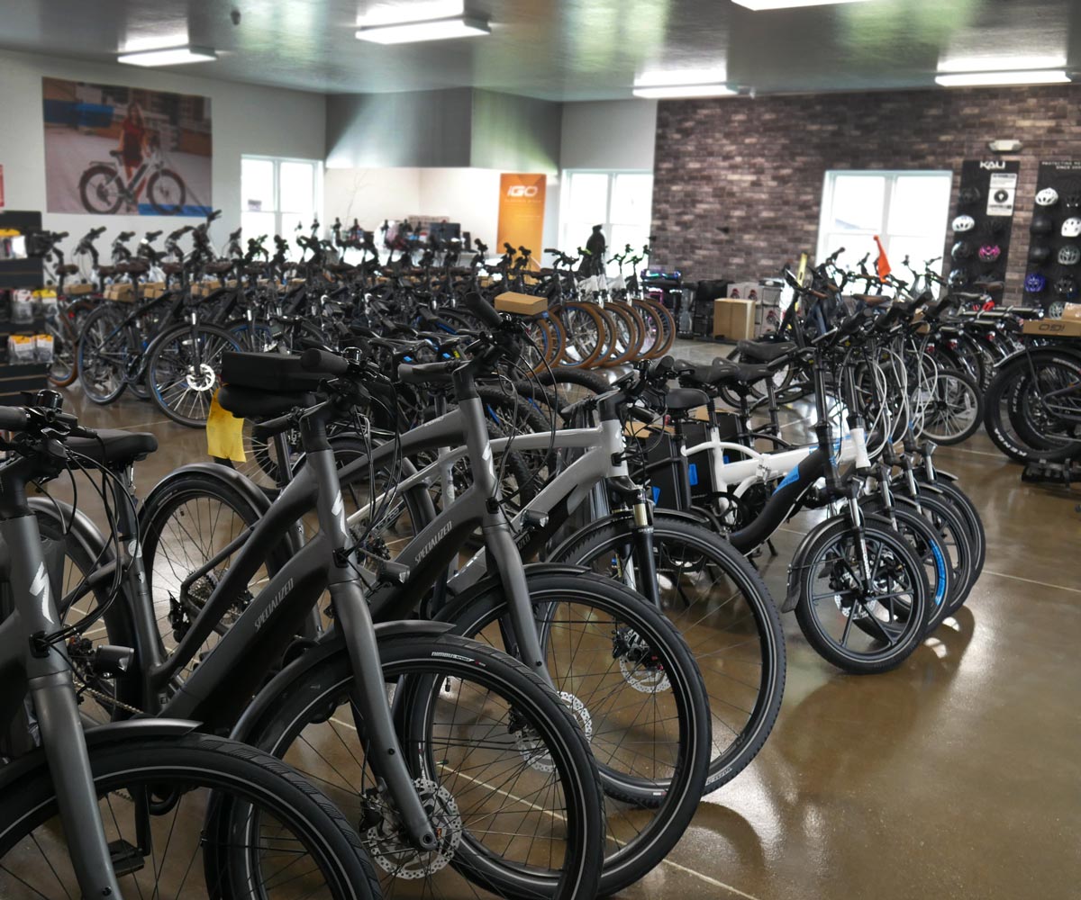 Charged Ride showroom